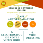 Café auto-réparation et vide-dressing